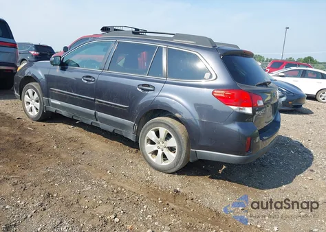 2012 Subaru Outback 2.5I Premium from USA, damaged, VIN 4S4BRBGC3C3269134